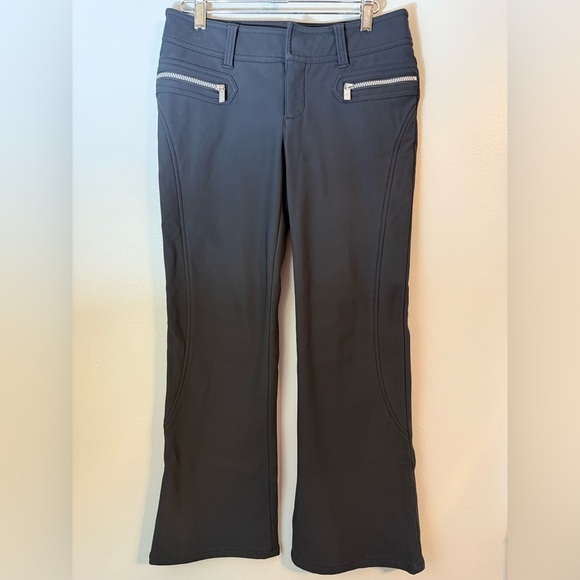 Prana Pants - prAna Black Softshell Zipper Pocket Bootcut Pants Size 4